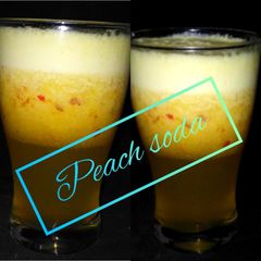 A picture of Peach soda.