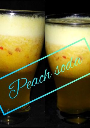 A picture of Peach soda.
