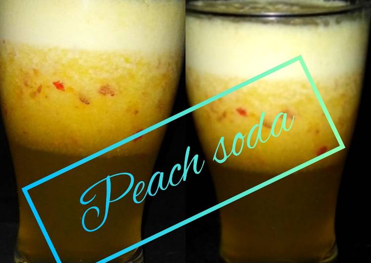 Simple Way to Make Ultimate Peach soda