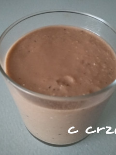 Una foto de Smoothie de cacao amargo