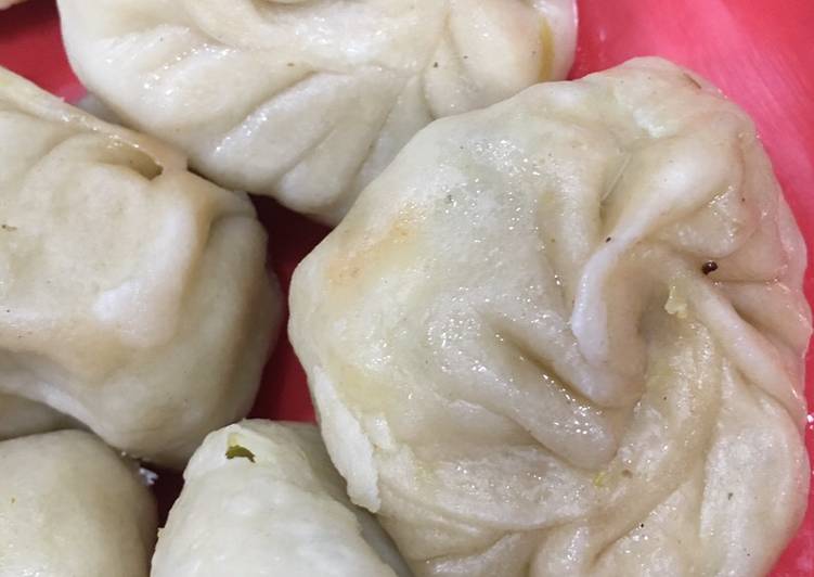 Veg momos @home