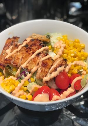 Hình của món Ức gà ướp ngò rí và tỏi-eatclean.
