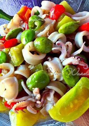 Foto resep Oseng Cumi Pete