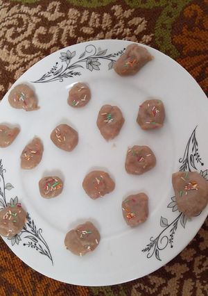 عکسی از دستور شکلات خانگی