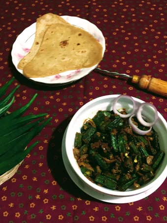 Recipe Chatpata Bhindi / Okra which Delicious
