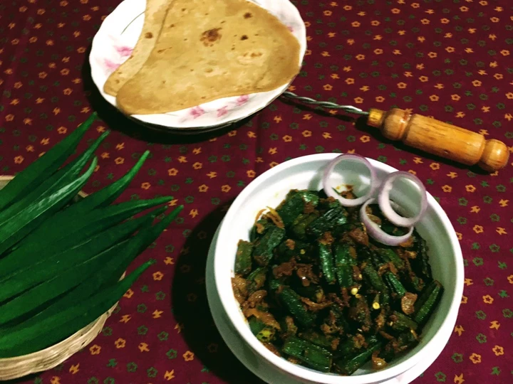 Recipe Chatpata Bhindi / Okra which Delicious