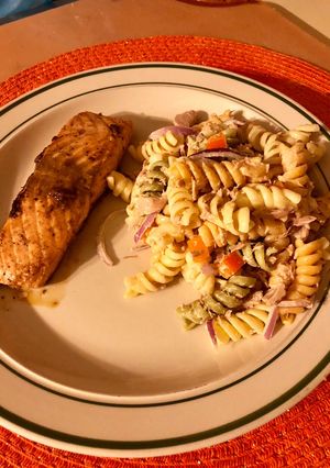 Una foto de Ensalada de Pasta y Tuna