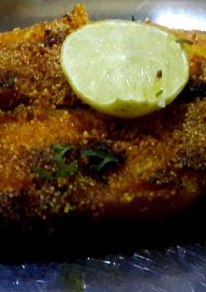 A picture of Konkani style Fish.