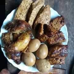 Tempe, tahu, telur, ayam bacem রেসিপির প্রধান ছবি