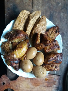 Foto resep Tempe, tahu, telur, ayam bacem