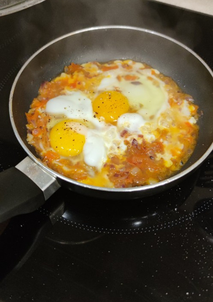 Una foto de Huevos a la sartén