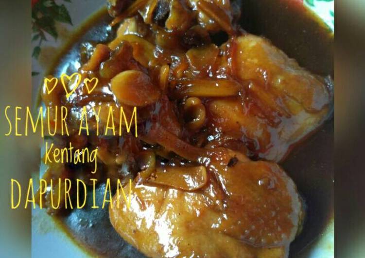Ayam kecap sederhana
