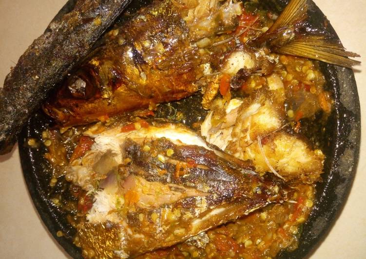 Cara Gampang Menyiapkan Pecakan ikan simple yang nikmat