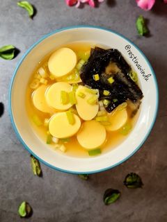 Foto resep Miso Soup With Tofu & Nori