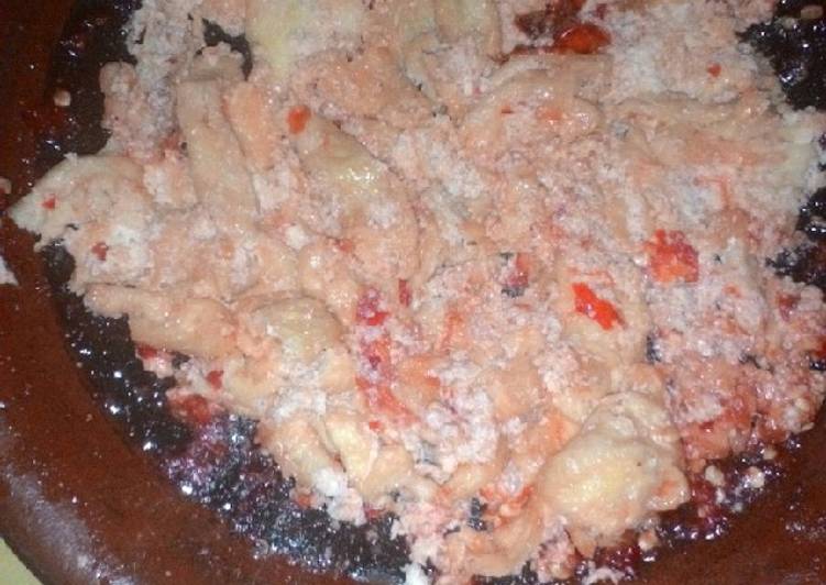 Tahu ulek sambel simple