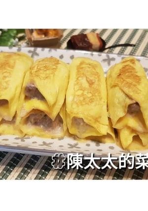 A picture of Low-Fat Delicious Egg Dumplings.