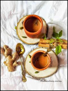 হার্বাল জাগেরি টি (herbal jeggery tea recipe in Bengali) রেসিপির প্রধান ছবি