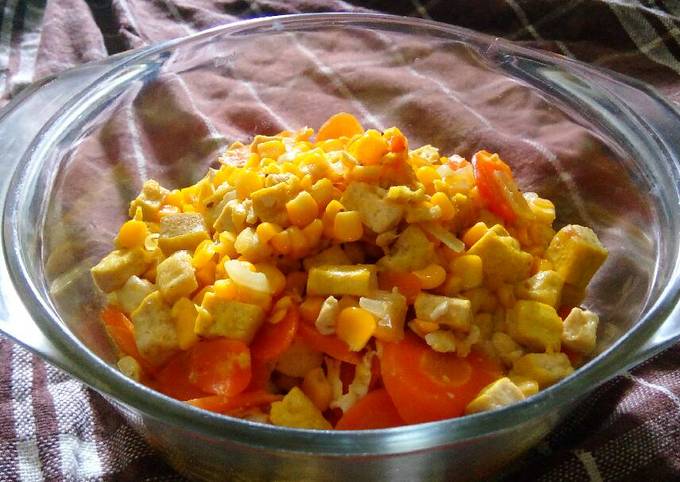 Resep Tumis Jagung Wortel Tahu Telur Anti Gagal