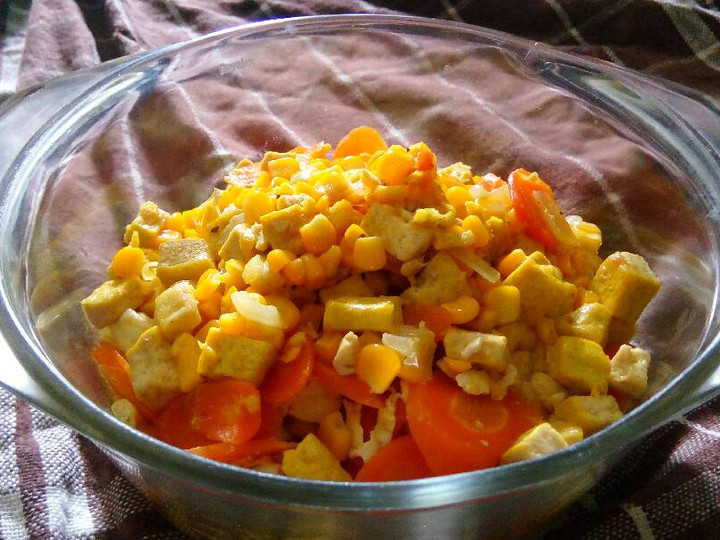 Resep Tumis Jagung Wortel Tahu Telur Anti Gagal