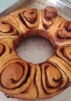 Foto resep #16. Cinnamon Rolls (1 telur yummy lembut)