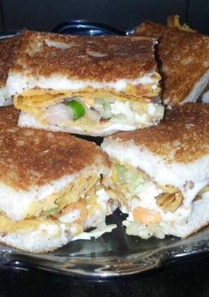 A picture of Veg.Omelette.