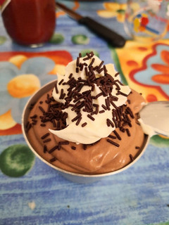 Una foto de Mousse de Nutella