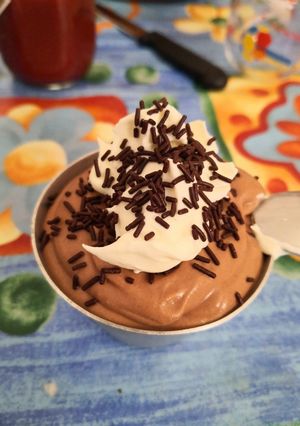 Una foto de Mousse de Nutella