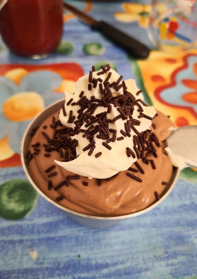 Una foto de Mousse de Nutella