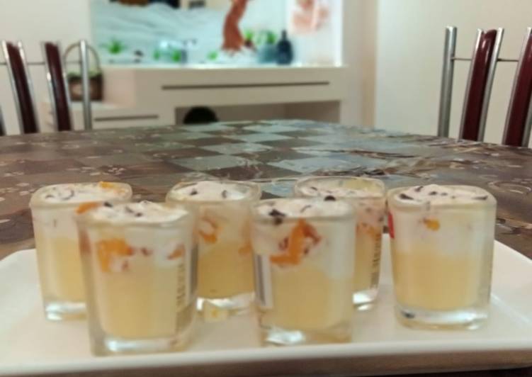 How to Prepare Appetizing Mango pulpy shots