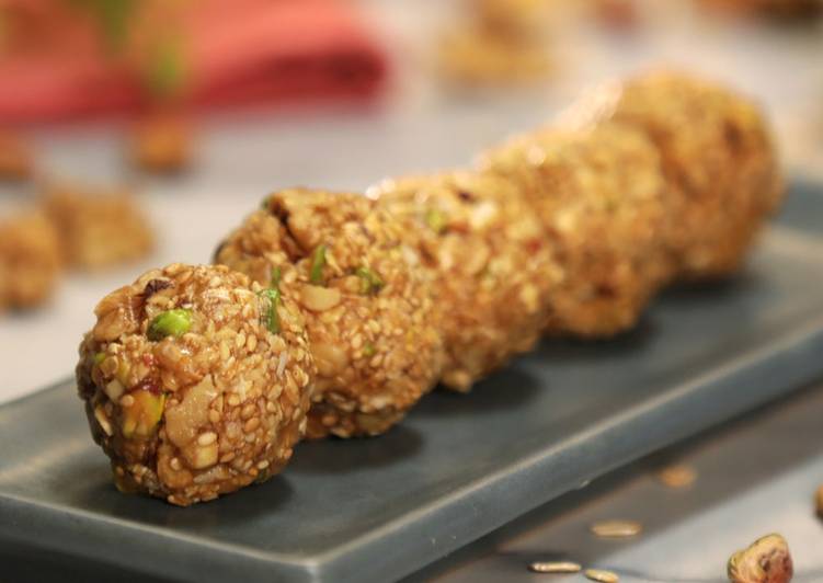 Easiest Way to Prepare Perfect Dry Fruit Oats Laddu
