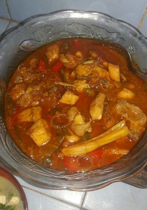 Foto resep Ayam pedes bumbu tauco