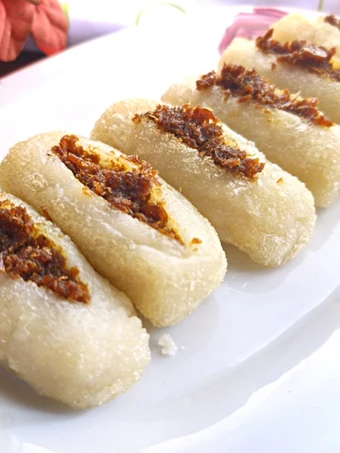 Langkah Gampang Membikin Resep  Pempek Belah (tanpa ikan) yang Lezat Sekali, Sempurna