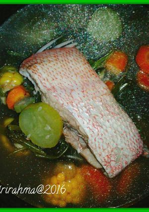 Foto resep Sayur Asem Kakap Merah