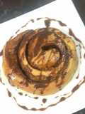 Cinnamon roll meh nutella