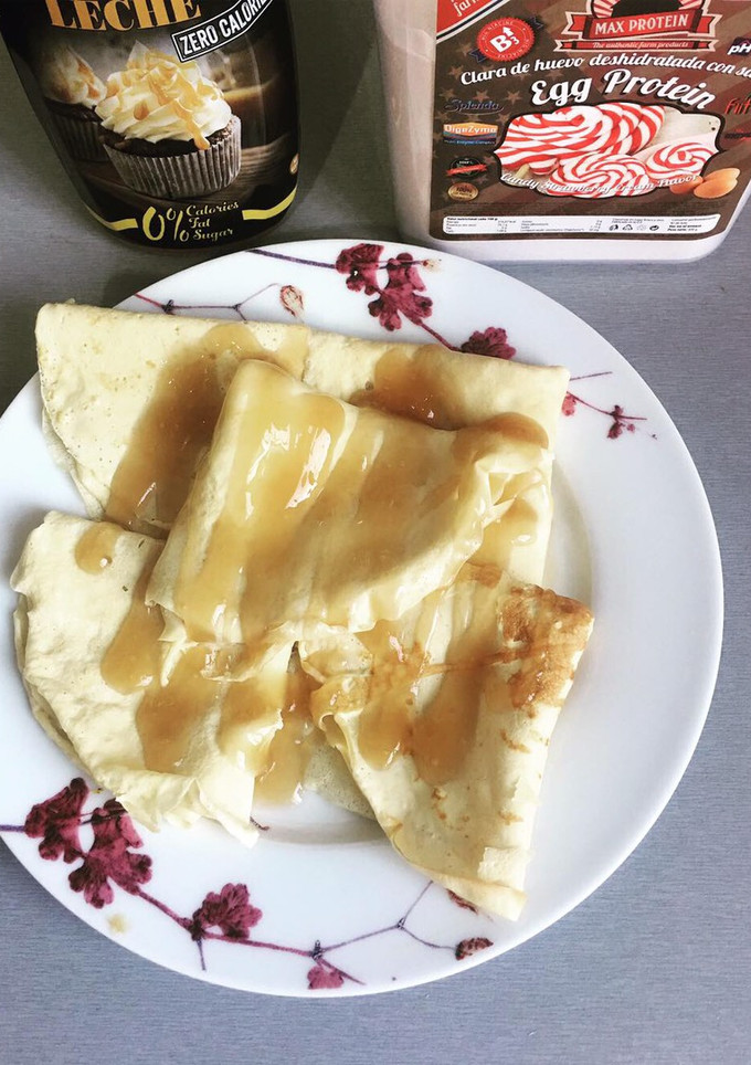 Una foto de Crepes low carb