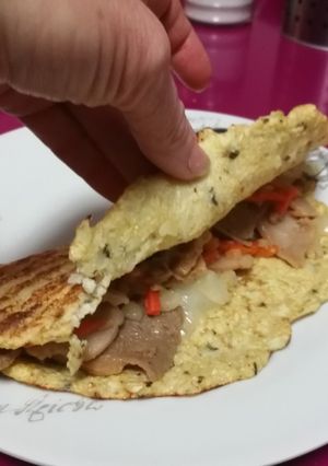 Foto principal de Burrito de kebab, la torta de coliflor