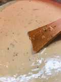 Salsa Alfredo con toque Sonorense