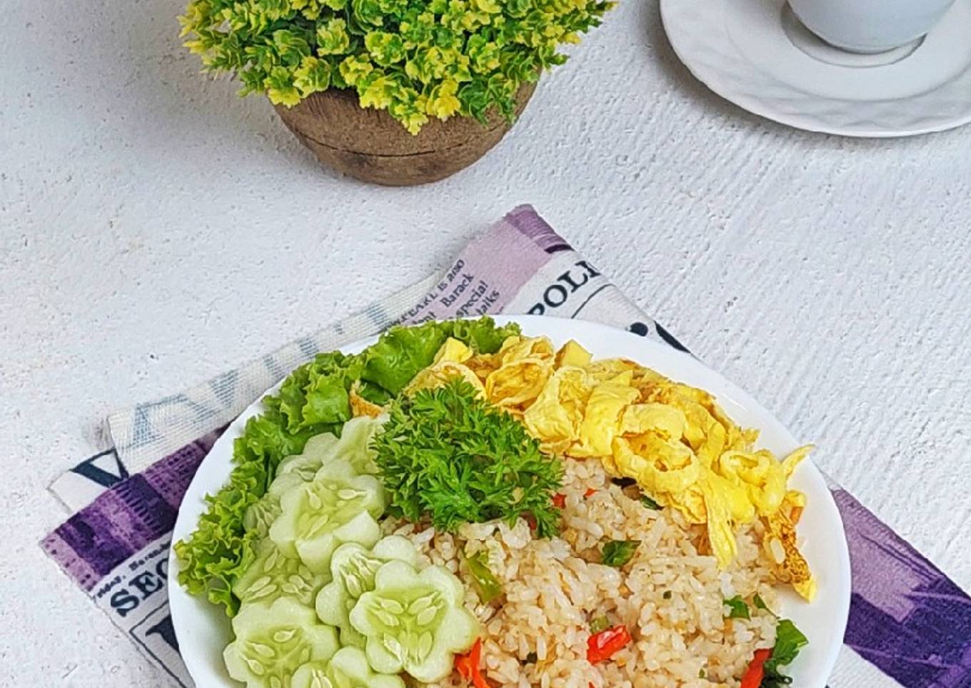 Nasi goreng bawang putih