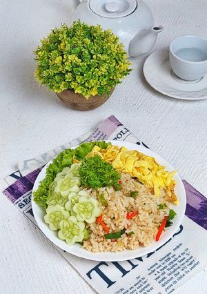 Foto resep Nasi goreng bawang putih