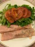 Rollitos de jamón