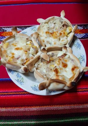 Una foto de Canastitas de arroz