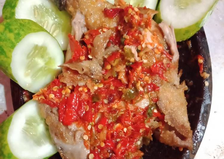 Cara membuat Geprek sahur yang nikmat dan Mudah Dibuat