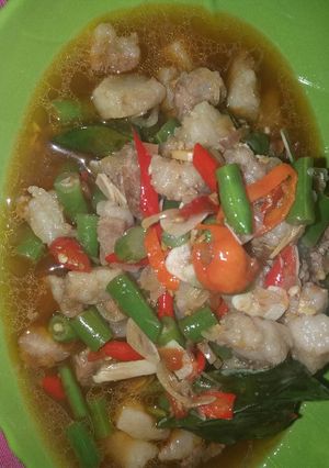 Foto resep Sandung Lamur Tumis Pedas
