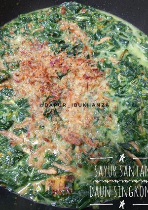 Foto resep Sayur Santan Daun Singkong