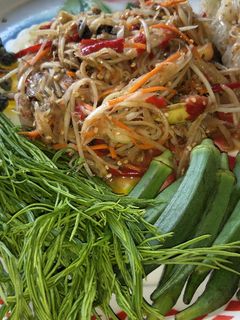 รูปของ ส้มตำปูปลาร้า #เย็นนี้ผอมแน่