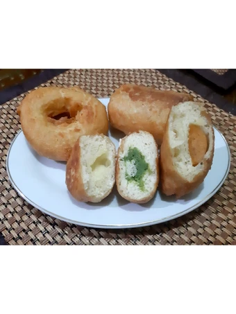 Langkah Gampang Membikin Resep Roti isi Keju, Matcha, Sosis dan Donat kentang yang Sempurna Anti Ribet, Menggugah Selera