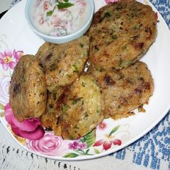 A picture of Plum Stuffed Cutlets.