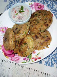 A picture of Plum Stuffed Cutlets.
