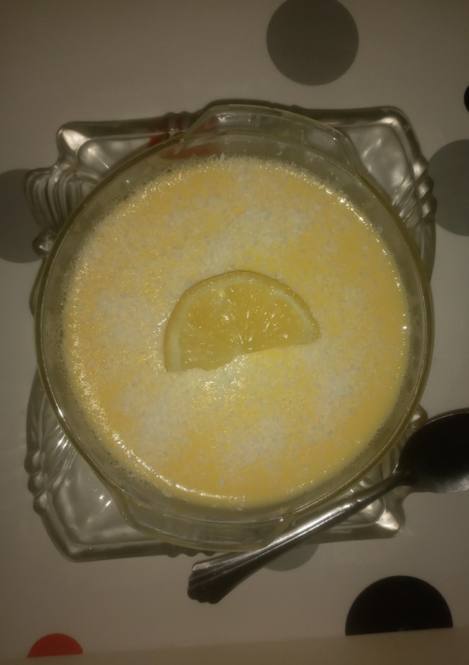 صورة لوصفة فلون منعش بجوز الهند والفانيلا🔥🔥🔥👌👌👌👌😋😋😋❤❤❤🎀🎀