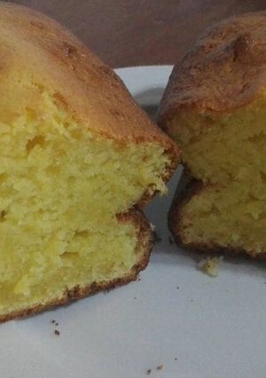 Una foto de Budín de naranja en la licuadora